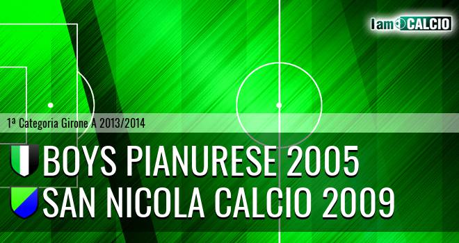 Boys Pianurese 2005 - San Nicola Calcio 2009