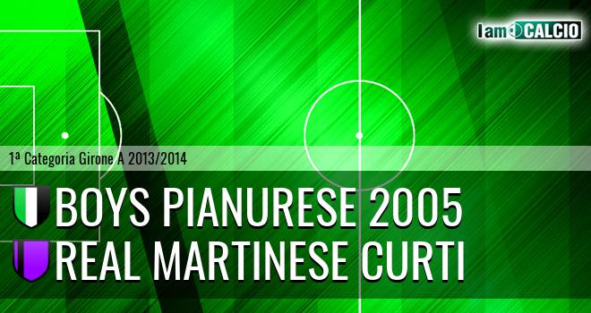 Boys Pianurese 2005 - Real Martinese Curti