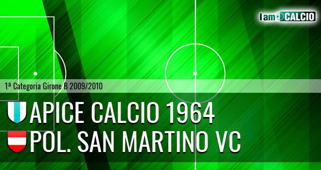 Apice Calcio 1964 - Pol. San Martino VC