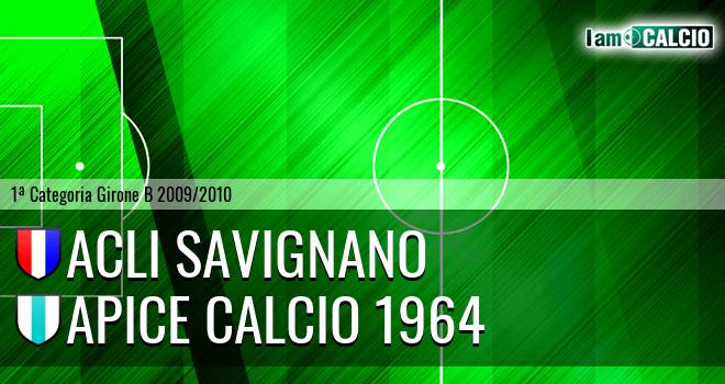 Acli Savignano - Apice Calcio 1964