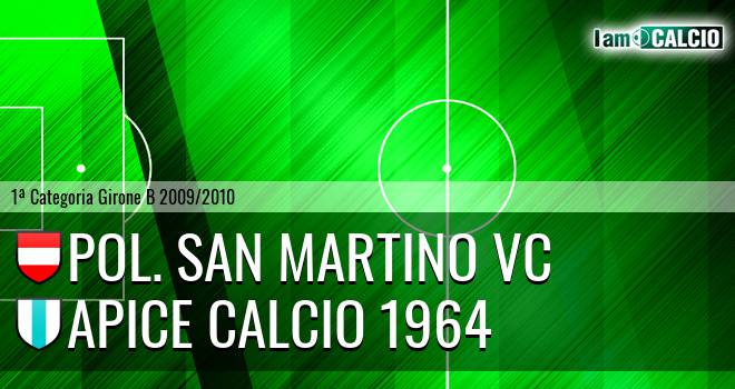 Pol. San Martino VC - Apice Calcio 1964