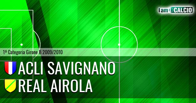 Acli Savignano - Real Airola