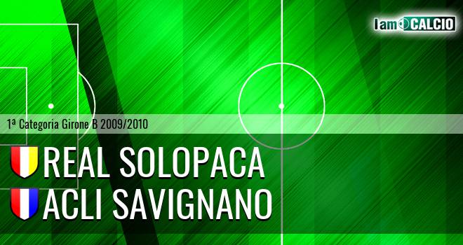 Real Solopaca - Acli Savignano