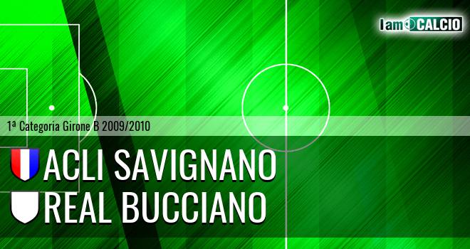 Acli Savignano - Real Bucciano