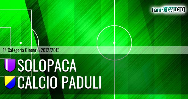 Solopaca - Calcio Paduli