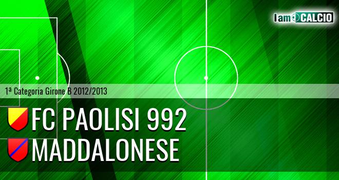 FC Paolisi 992 - Gladiator 1924