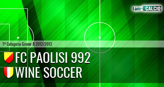 FC Paolisi 992 - Wine Soccer