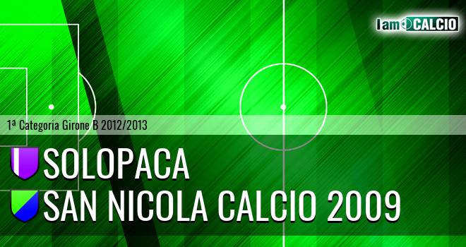 Solopaca - San Nicola Calcio 2009