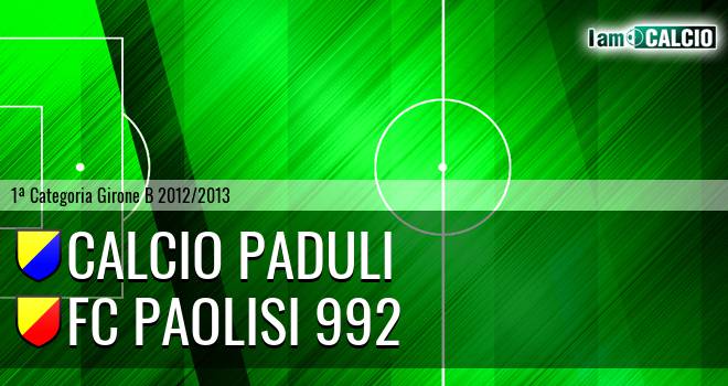 Calcio Paduli - FC Paolisi 992