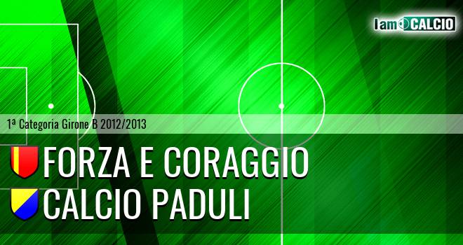 Forza e Coraggio - Calcio Paduli