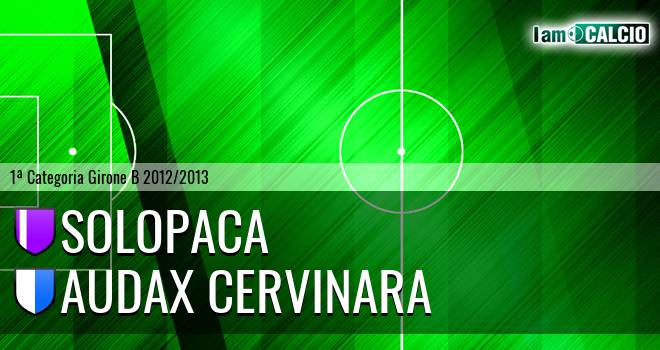 Solopaca - Audax Cervinara