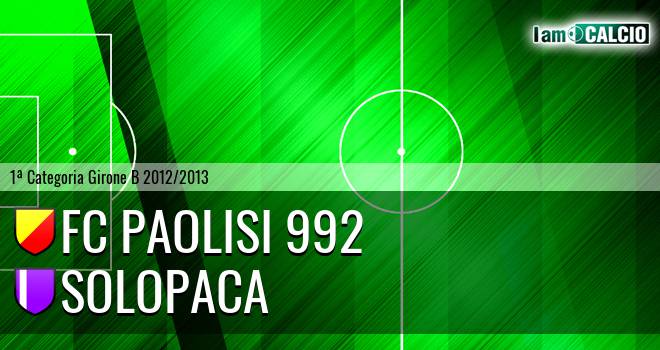 FC Paolisi 992 - Solopaca