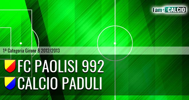 FC Paolisi 992 - Calcio Paduli