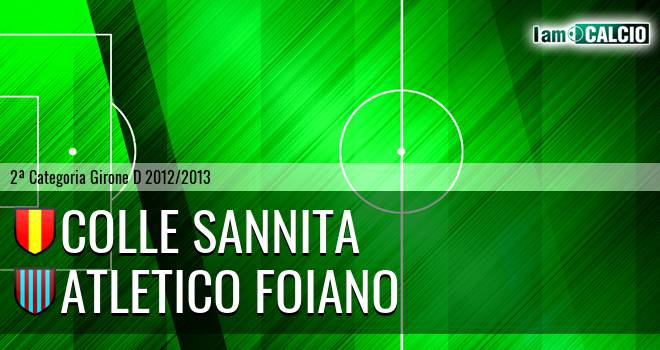 Colle Sannita - Atletico Foiano