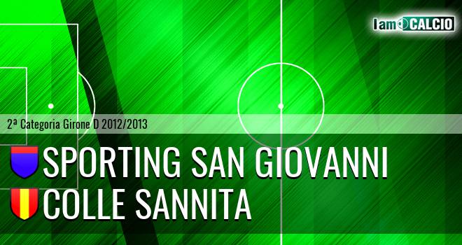 Sporting San Giovanni - Colle Sannita