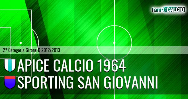 Apice Calcio 1964 - Sporting San Giovanni