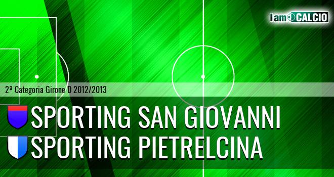 Sporting San Giovanni - Alta Hirpinia Sport