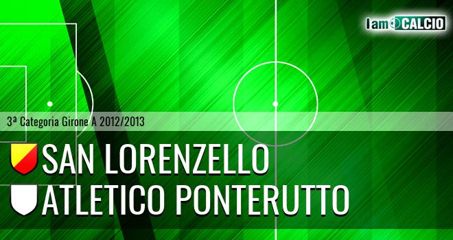 San Lorenzello - Atletico Ponterutto