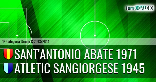 Sant'Antonio Abate 1971 - Atletic Sangiorgese 1945