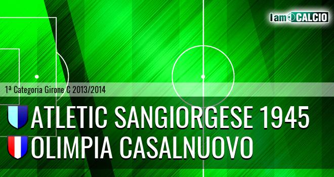 Atletic Sangiorgese 1945 - Madrigal Casalnuovo