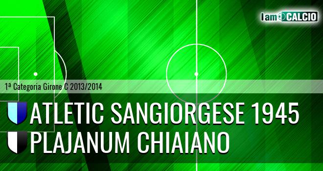 Atletic Sangiorgese 1945 - Plajanum Chiaiano