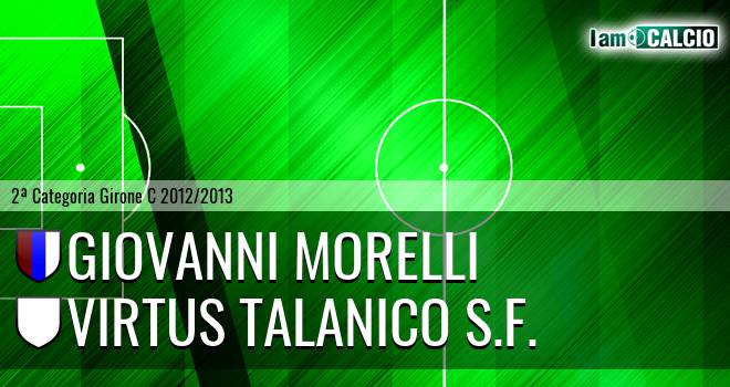 Giovanni Morelli - Virtus Talanico S.F.