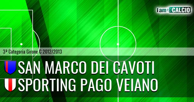 San Marco dei Cavoti - Sporting Pago Veiano