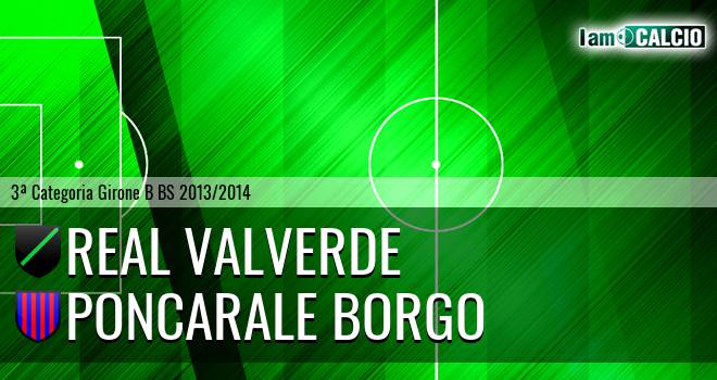 Real Valverde - Poncarale Borgo