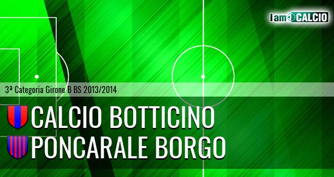 Calcio Botticino - Poncarale Borgo