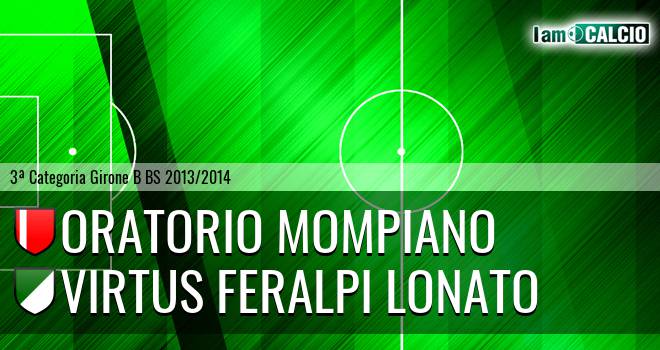 Oratorio Mompiano - Virtus Feralpi Lonato