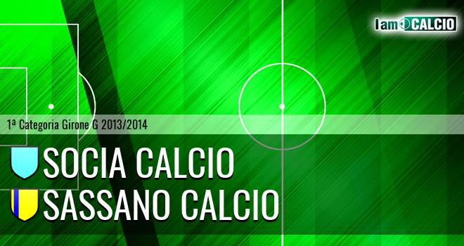 Socia Calcio - Sassano Calcio