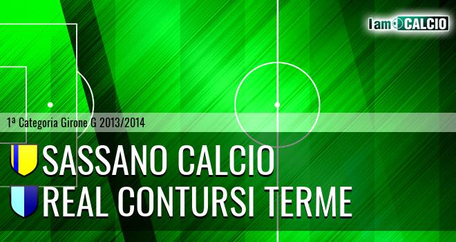 Sassano Calcio - Real Contursi Terme