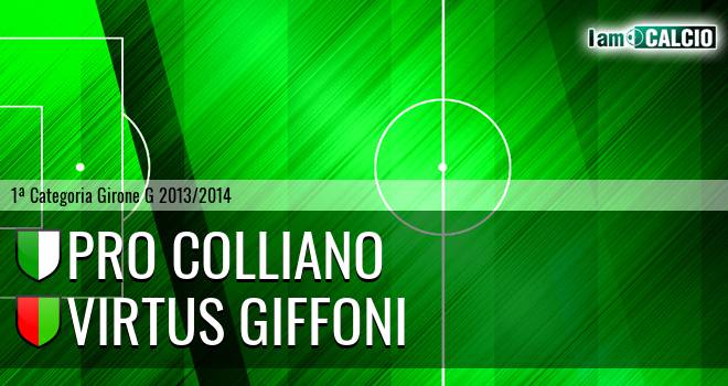 Pro Colliano - Virtus Giffoni