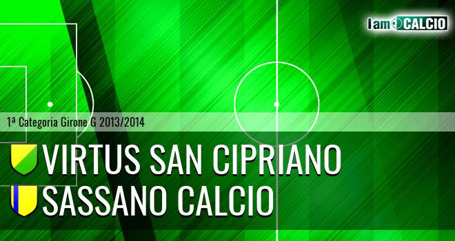 Virtus San Cipriano - Sassano Calcio