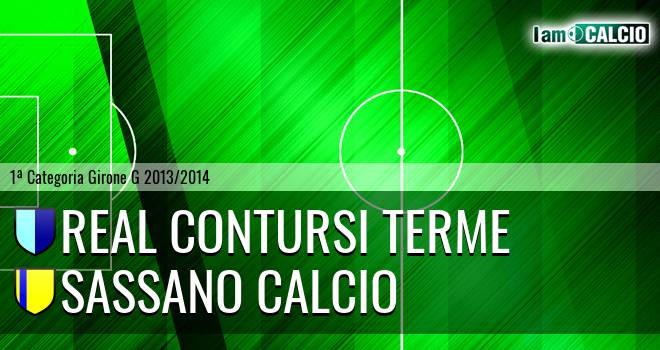 Real Contursi Terme - Sassano Calcio