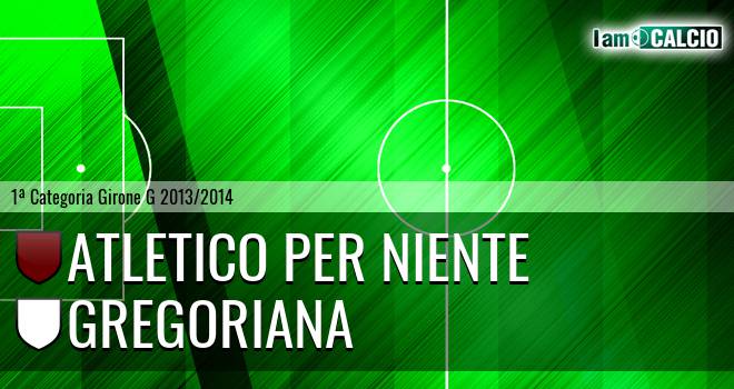 Atletico Per Niente - Gregoriana