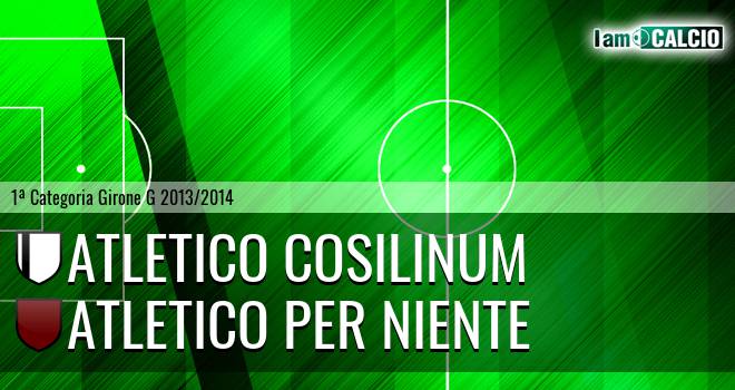 Atletico Cosilinum - Atletico Per Niente