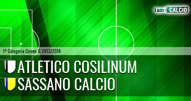 Atletico Cosilinum - Sassano Calcio