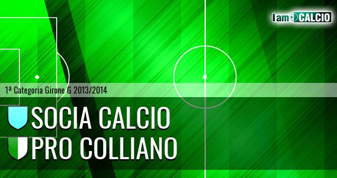 Socia Calcio - Pro Colliano