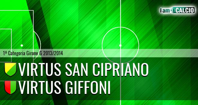 Virtus San Cipriano - Virtus Giffoni