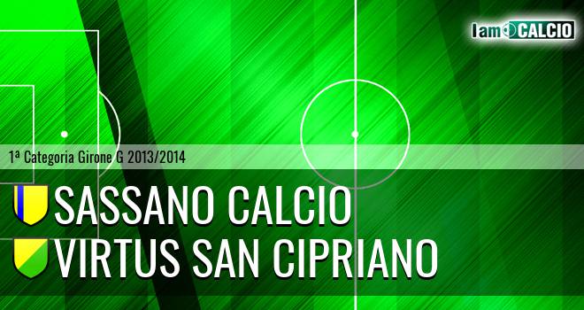 Sassano Calcio - Virtus San Cipriano