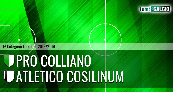 Pro Colliano - Atletico Cosilinum