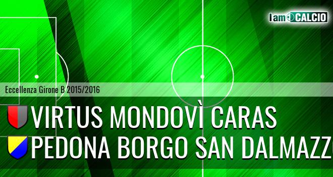 Virtus Mondovì Caras - Pedona Borgo San Dalmazzo