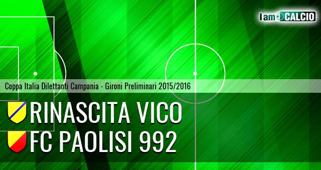 Rinascita Vico - FC Paolisi 992