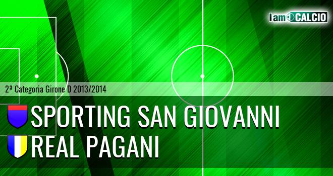 Sporting San Giovanni - Real Pagani