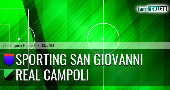 Sporting San Giovanni - Real Campoli