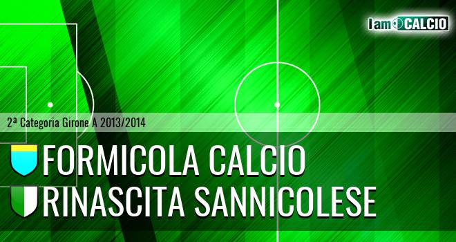 Formicola Calcio - Pol. Rinascita Sannicolese