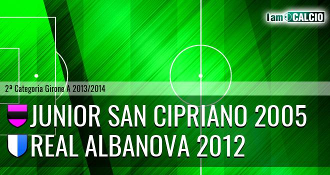 Junior San Cipriano 2005 - Real Albanova 2012