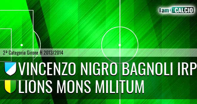 Vincenzo Nigro Bagnoli Irpino - Lions Mons Militum