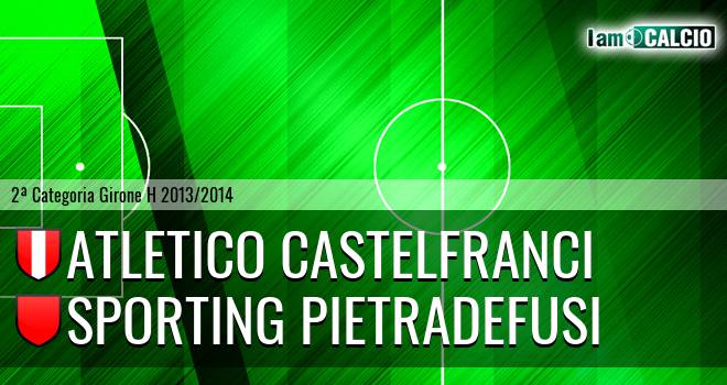 Atletico Castelfranci - Sporting Pietradefusi